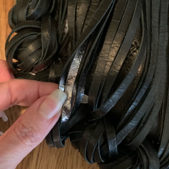 Katherine Kwei Reversible Hobo in Black/Silver - Picture 2 of 4